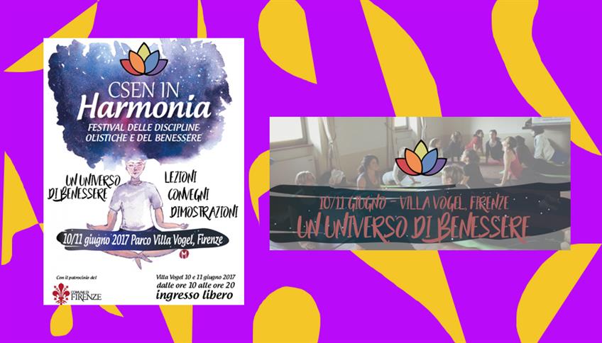 CSEN in HARMONIA 2017 CSEN in HARMONIA 2017